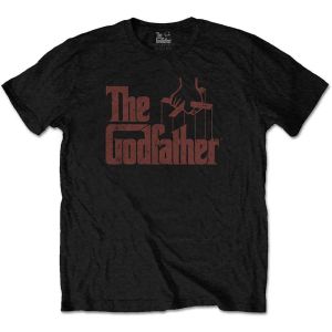 The Godfather: Logo Brown - Black T-Shirt