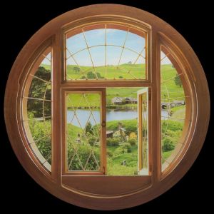 The Hobbit: Giant Vinyl Wall Decal (Hobbit Window) Preorder