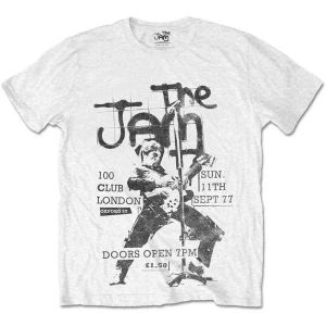 The Jam: 100 Club 77 - White T-Shirt