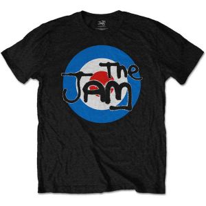 The Jam: Target Logo (Extreme Soft Hand Inks) - Black T-Shirt