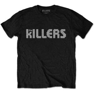 The Killers: Dots Logo - Black T-Shirt