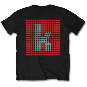 The Killers: K Glow - Black T-Shirt