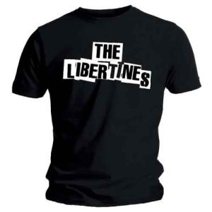 The Libertines: Logo - Black T-Shirt