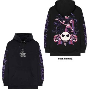 The Nightmare Before Christmas: Jumbo (Back Print, Sleeve Print) - Black Pullover Hoodie