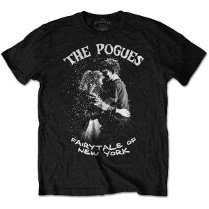 The Pogues: Fairy-tale Of New York - Black T-Shirt