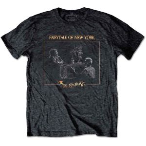 The Pogues: Fairytale Piano - Heather Grey T-Shirt