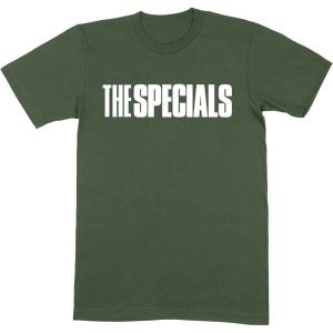 The Specials: Solid Logo - Green T-Shirt