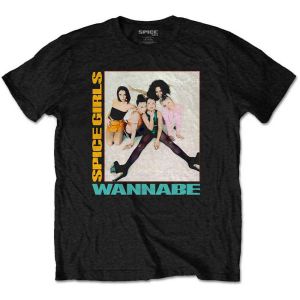 The Spice Girls: Wannabe - Black T-Shirt