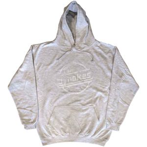 The Strokes: Distressed Magna Mono - Grey Pullover Hoodie