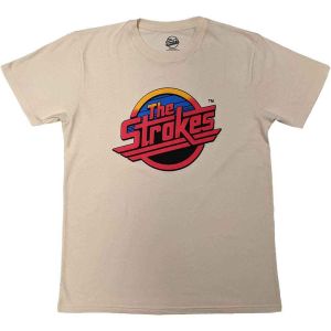 The Strokes: Red Logo - Natural T-Shirt