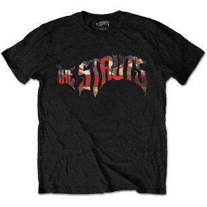 The Struts: Union Jack Logo - Black T-Shirt