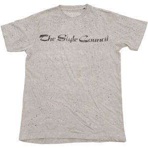 The Style Council: Logo (Dye Wash) - Sand T-Shirt