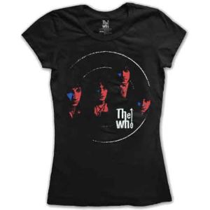 The Who: Soundwaves - Ladies Black T-Shirt