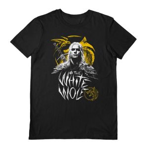 The Witcher: The White Wolf Black T-Shirt