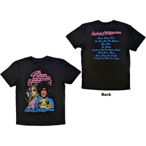 Thin Lizzy: Vagabonds of the Western World Tracklist (Back Print) - Black T-Shirt