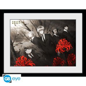 Tokyo Ghoul: Re: "Red Flowers" Framed Print (30x40cm) Preorder