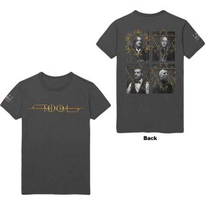 Tool: Full Portraits (Back Print) - Grey T-Shirt