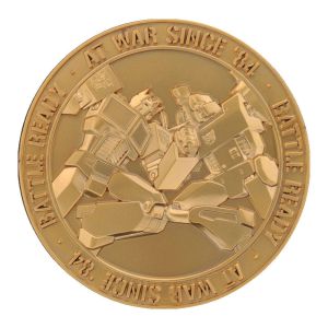 Transformers: 40th Anniversary 24k Gold Plated Coin Preorder