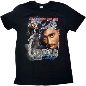 Tupac: All Eyez Homage - Black T-Shirt