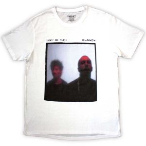 Twenty One Pilots: Red Film - White T-Shirt