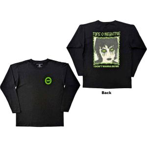 Type O Negative: I Don't Wanna Be Me - Black T-Shirt