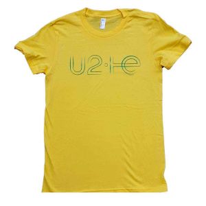 U2: I+E Logo 2015 - Ladies Yellow T-Shirt