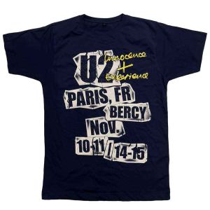 U2: I+E Paris Event 2018 - Dark Navy Blue T-Shirt