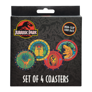 Jurassic Park: Printed Drinks Coasters Preorder