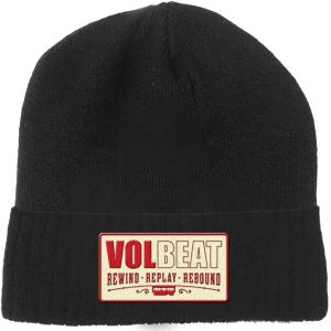 Volbeat: Rewind, Replay, Rebound - Black Beanie Hat