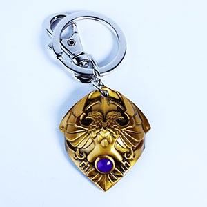 Warhammer 40,000: Custodian Shoulder Plate Metal Keychain