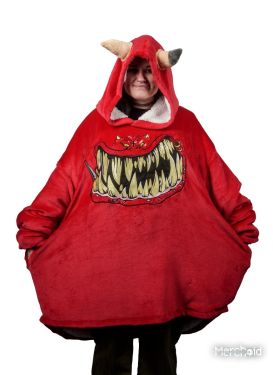 Warhammer 40,000: Red Squig Blanket Hoodie Preorder