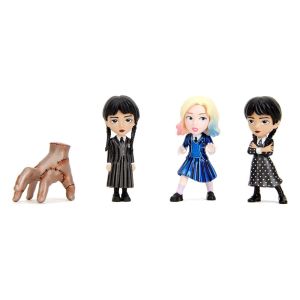 Wednesday: Nano Metalfigs Diecast Mini Figures 4-Pack Wave 1 (4cm) Preorder