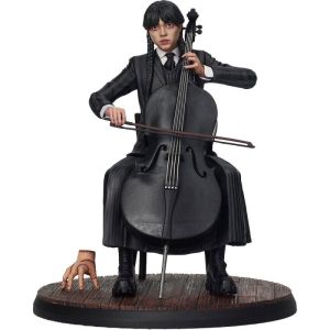 Wednesday: Wednesday Cello PVC Figure (20cm) Preorder