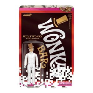 Willy Wonka and the Chocolate Factory: Willy Wonka (White Suit) ReAction Action Figure Wave 03 (10cm) Preorder