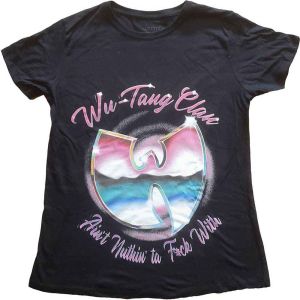 Wu-Tang Clan: Ain't Nuthing Ta F' Wit - Ladies Black T-Shirt