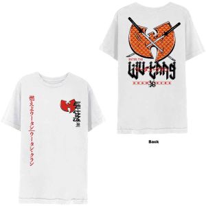 Wu-Tang Clan: Swords (Back Print) - White T-Shirt