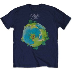 Yes: Fragile - Navy Blue T-Shirt