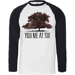 You Me At Six: Tree - White & Black T-Shirt