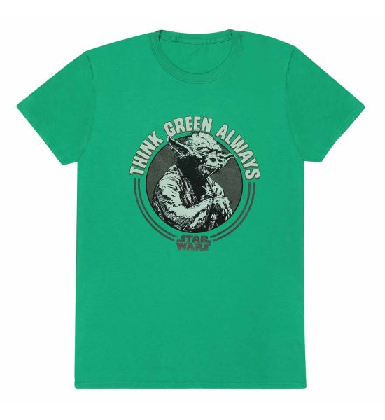 Star Wars: Yoda Think Green Always T-Shirt