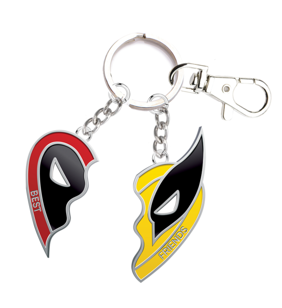 Deadpool 3: Enamel Multi-Charm Keychain Preorder