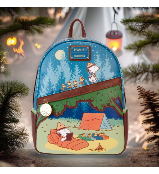 Loungefly: Peanuts Beagle Scouts 50th Anniversary Mini Backpack