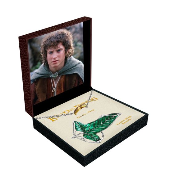 Lord Of The Rings: The One Ring & Frodo's Brooch Replica Set Preorder