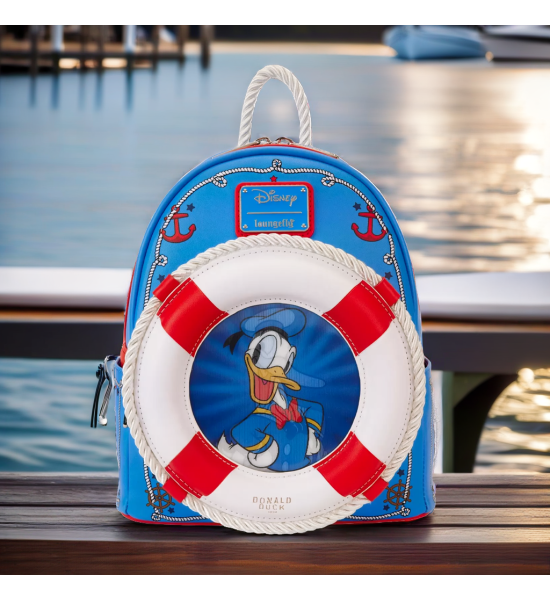 Loungefly: Disney Donald Duck 90th Anniversary Mini Backpack