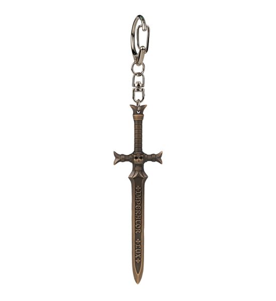 Warhammer 40,000: Emperor's Champion Black Sword Keychain - Bronze