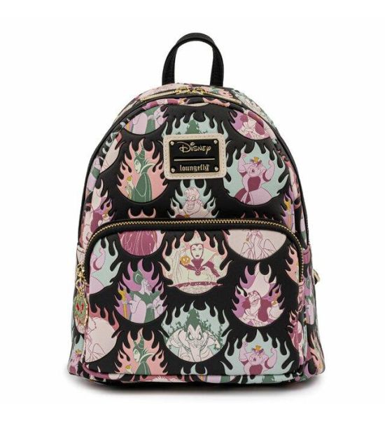 Disney: Villains Pastel Flames Loungefly Mini Backpack