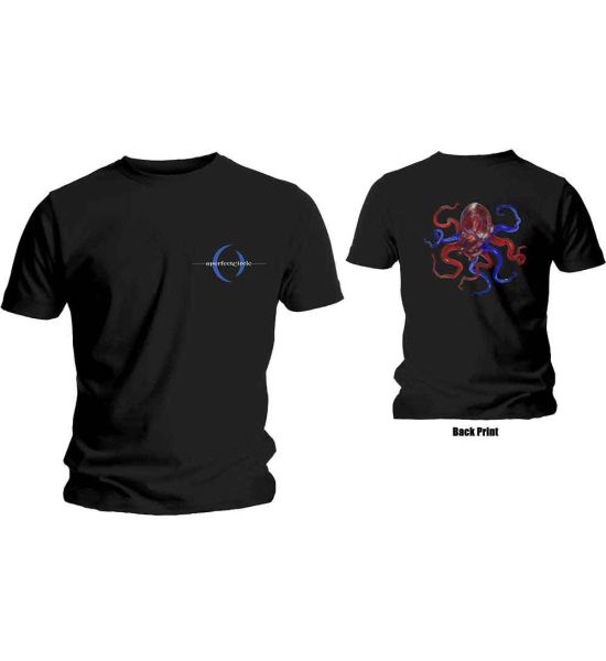 A Perfect Circle: Octoheart (Back Print) - Black T-Shirt