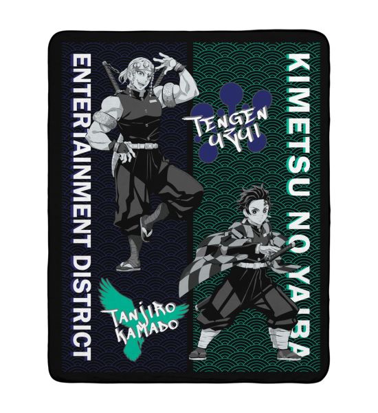 Demon Slayer: Tanjiro & Tengen Blanket Preorder