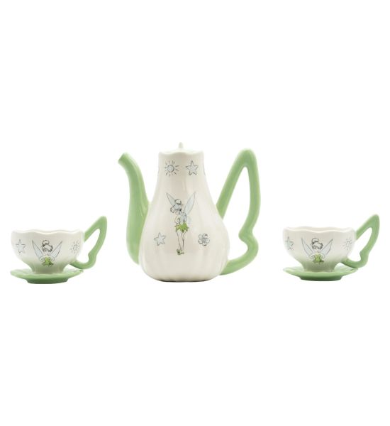 Tinkerbell: Premium Ceramic Teapot & Cups Set Preorder