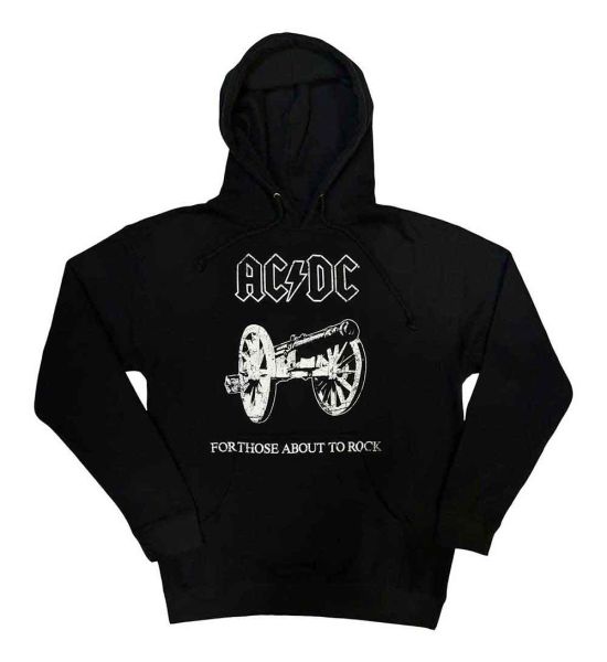 AC/DC: About to Rock - Black Pullover Hoodie