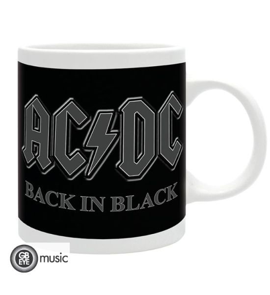 AC/DC: Back In Black Subli Mug (320ml) Preorder